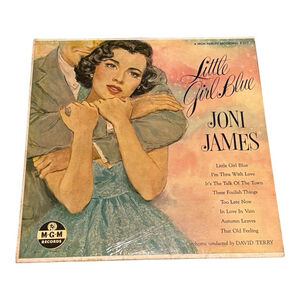 Joni James Little Girl Blue Vinyl LP Record 10” E-272 MGM Records